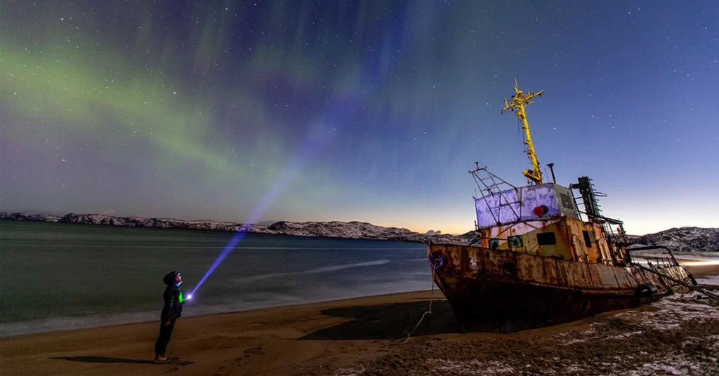 Best time to see Northern Lights in Murmansk