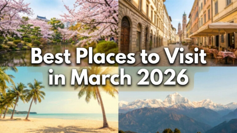 Best Places to Visit in March 2026 in India and Abroad