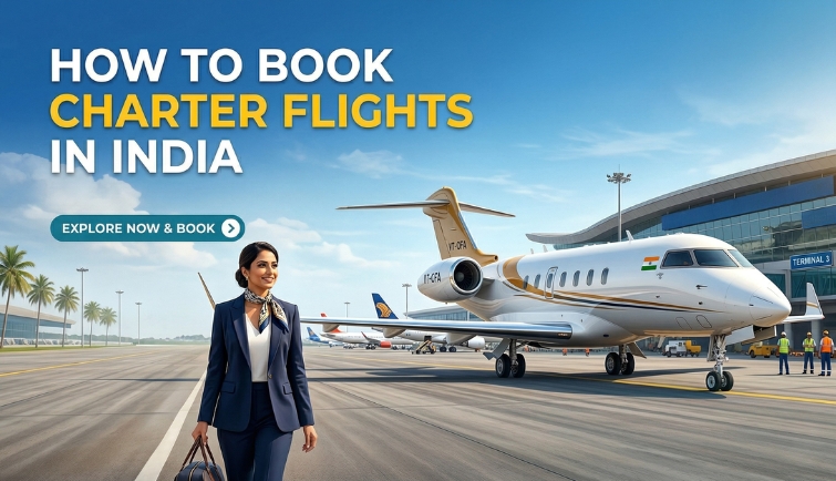 How to Book Charter Flights in India