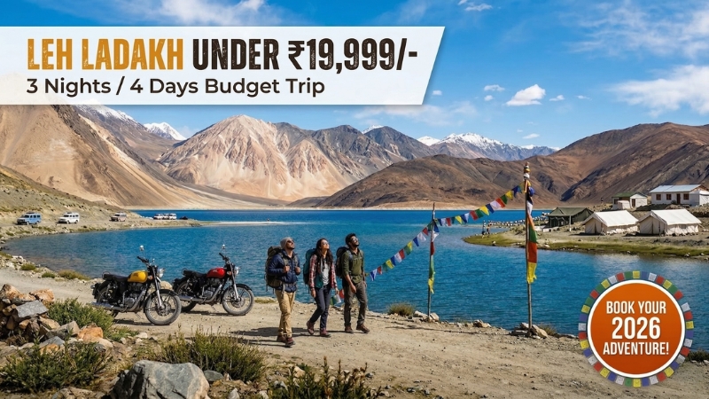 Leh Ladakh Tour Package Under 20000